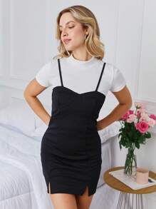 女裝連衣裙 - 黑色 - 查看 5