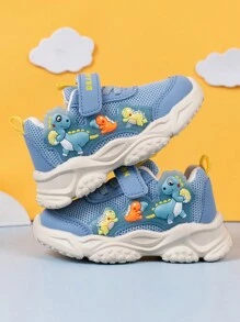 兒童春秋季輕便防滑運動鞋,藍色男童款 - 藍色 - 查看 2