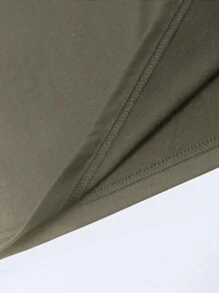 Nam Vượt qua In Áo thun - xanh quân đội - Xem 3