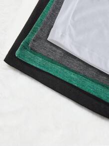 INAWLY Women's Summer Solid Color Round Neck Casual Tank Top - Multicolor - View 5