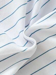 SHEIN Playful Pals 男嬰3入組休閒運動棒球圖形口號印花背心連體褲，夏季款 - 彩色 - 查看 3