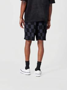 SUMWON Drop Crotch Crochet Knit Short - Multicolor - View 4