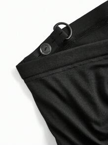 Modmama Maternity Casual Adjustable Waist Capri Leggings