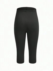 Modmama Maternity Casual Adjustable Waist Capri Leggings