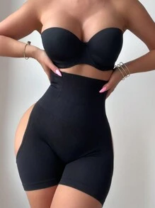 1pc Women's High Waisted Butt-Lifting Sports Leggings, Panty