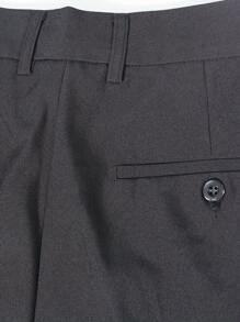 Men's Summer Light-Colored Casual Pants With Refreshing Style - Black - View 5