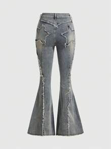 パンツ 00s archive gimmick flare pants y2k punk 00s archive wide flare gimmick pants y2k - パンツ新品 通販