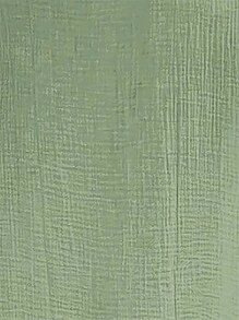 Breezaya 夏季休閒質感粘膠cami連衣裙,有荷葉邊適合戶外活動穿著 - 綠色 - 查看 8