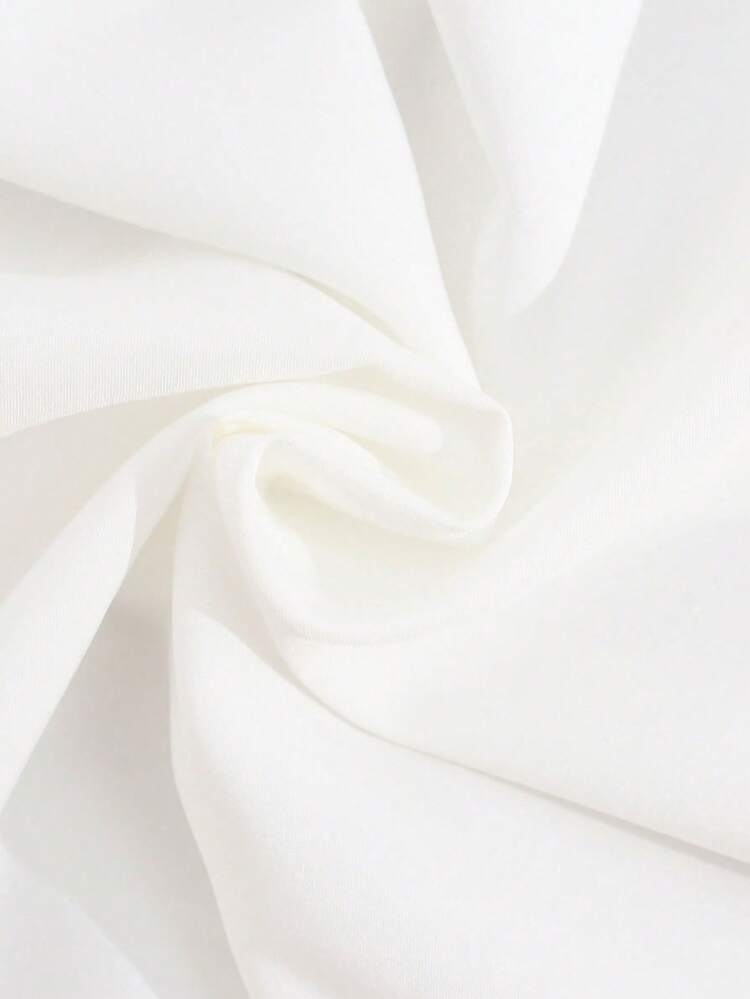 Young Boy Elegant Woven Plain Suspenders Shorts & Bowtie Short Sleeve Shirt Set