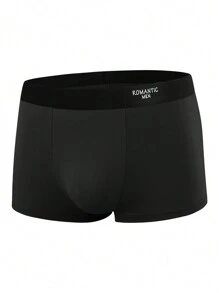Men's Simple Classic Boxer Shorts (Set Of 10) - Black - View 3