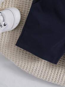 Áo vest thể thao ngắn tay in ngày trẻ em Quần short áo vest + Quần vest thể thao Bộ đồ quý ông - Nhiều màu - Xem 8