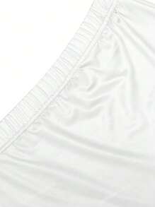 Slogan & Heart Print Casual Shorts For Women, Suitable For Summer