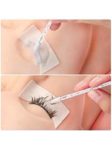 HMQ beauty 50 Stücke Einweg Wimpern Reinigungsbürste, Augenbrauenpinsel, Wimperntusche Entfernungswerkzeug, Lippenpinsel, Make-up Pinsel - Weiss - Übersicht 3