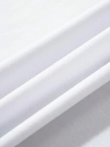 Conjunto De Camiseta E Shorts Com Estampa De Desenho Animado Para Homens No Verão
