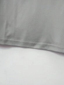 Herren Lässig Poloshirt mit Farbverlauf-Muster und Fake-Tasche, Sommer