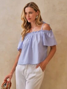 SHEIN A - Xanh và trắng - Xem 1
