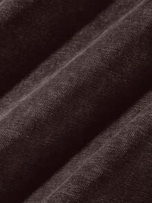 ROMWE MEN Anime 男士汽車和字母印花t恤 - 巧克力棕 - 查看 4