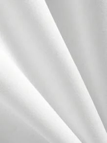 Manfinity EMRG Men's Loose Fit Pattern Printed Thermal Lined Hoodie For Warmth - White - View 4