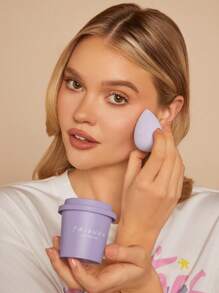 FRIENDS X SHEIN 3pcs/Set Makeup Sponge,Gifts - Multicolor - View 8