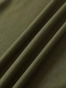 INAWLY 女士時尚彩虹條紋無袖連衣裙 - 綠色 - 查看 4