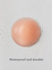 矽膠乳貼防突出且抗滑 - 杏色 - 查看 3