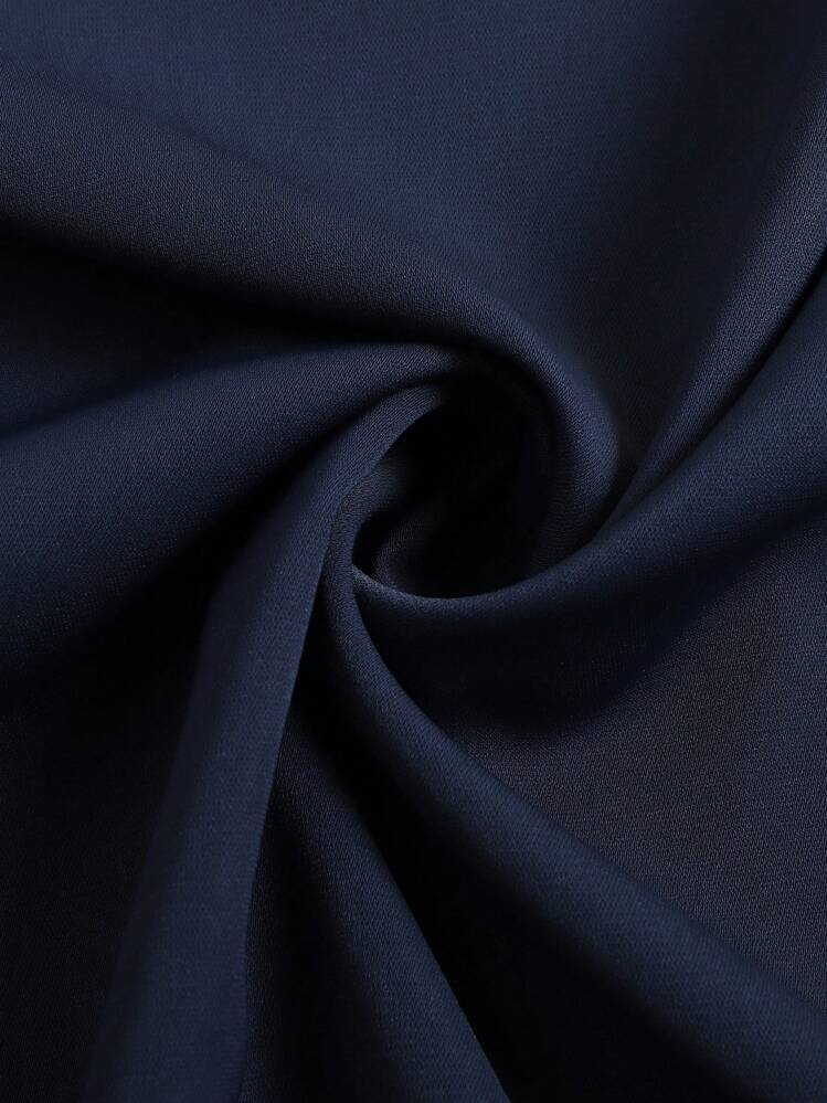 Manto muçulmano islâmico solto masculino bordado marroquino tradicional casual festival thobe - Azul - Ver 6