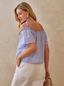 SHEIN A - Xanh và trắng - Xem 2