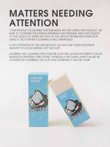 Suricat 1件装 小号白色皮鞋消毒急救绒面革翻盖清洁橡皮擦 - 白色 - 查看 5