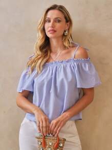 SHEIN A - Xanh và trắng - Xem 3