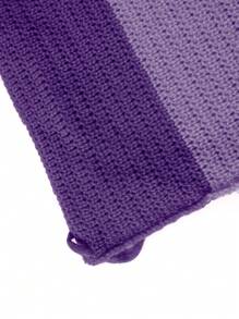 EgrlEra 夏季色塊不對稱披風針織上衣,背心設計和項掛頸 - 紫色 - 查看 5