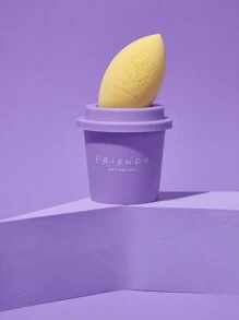 FRIENDS X SHEIN 3pcs/Set Makeup Sponge,Gifts - Multicolor - View 6