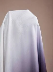 EMERY ROSE Kích thước lớn Của phụ nữ Mùa hè Thoải mái Quốc gia Áo thun Với Màu sắc thay đổi dần Và Curved Hem - Nhiều màu - Xem 6