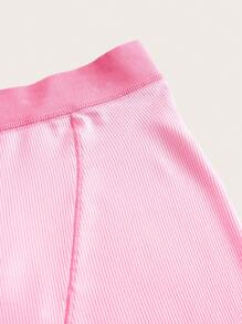 Ocili Leisure Supersoft Boyshort Panties, Blended Fabric, Silky, Matching With Any Basic Tops - Hot Pink - View 6