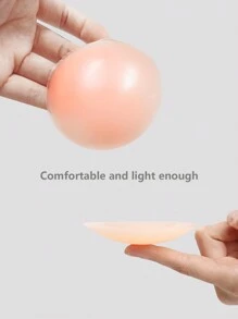 矽膠乳貼防突出且抗滑 - 杏色 - 查看 6