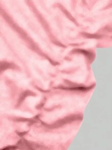 Chiquease Ladies' 2pcs Solid Color Pencil Dress With Pleated Bust Maxi Women Outfit - Pink - View 8