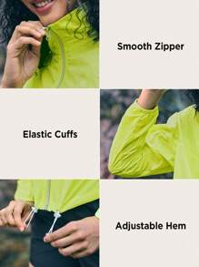 In My Nature Long Sleeves,Summer Athletic Vacation Outdoor Hiking Commuting Bright Jacket - Brown - View 6