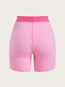 Ocili Leisure Supersoft Boyshort Panties, Blended Fabric, Silky, Matching With Any Basic Tops - Hot Pink - View 5