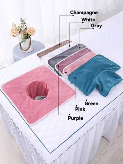 HMQ beauty Khăn có lỗ thoáng khí, siêu mềm và dày, thấm hút tốt, có thể tái sử dụng, là dụng cụ thiết yếu cho thẩm mỹ viện, massage và spa.