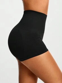 女士塑身裤 - 黑色 - 查看 7