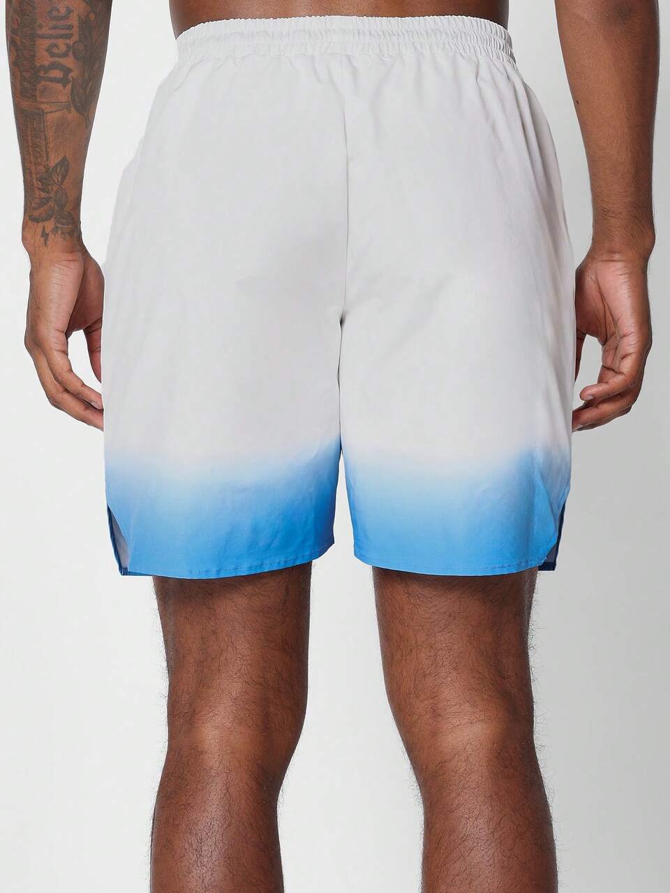 SUMWON Nylon Short With All Over Print