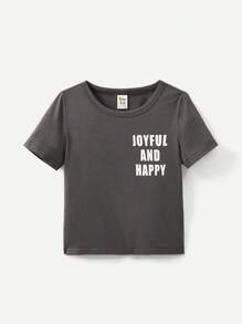 Cozy Pixies 3pcs Newborn Baby Boys' Soft Knitted Alphabet Pattern Round Neck T-Shirt - Multicolor - View 9