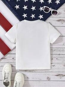 Tween Boy Family Matching Outfits Mommy And Me (4 Pieces Are Sold Separately) - White - View 2