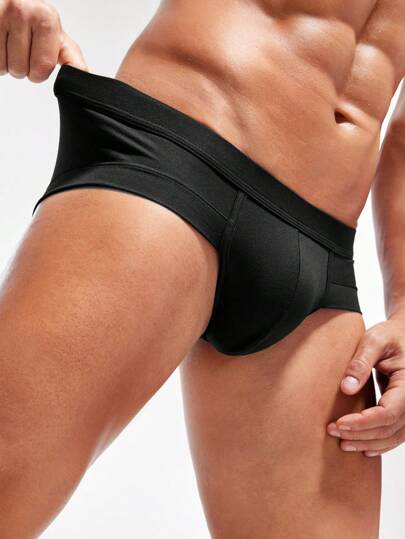 男士純色簡約百搭三角褲