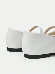 CUCCOO DOLLMOD Mary Jane Flats met ronde neus en kleurblokken voor dames, klassieke vintage stijl voor zomervakantieschoenen Zomeruitverkoop