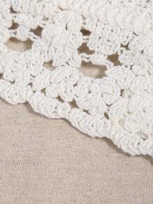 Trelyra 女士镂空露背泳衣上衣，适合度假、夏季海滩