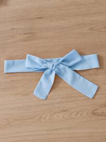 Vestido para niña preadolescente con mariposas y flores en 3d, cómodo y con estilo, para un toque de vitalidad - Azul - Ver 4