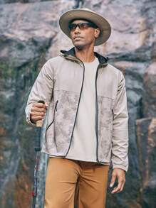 In My Nature Men's Stylish Zipper Closure Outdoor Casual Jacket