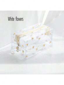 1 cái Dung lượng lớn Trong suốt PVC Túi trang điểm , Du lịch xách tay Đồ tắm rửa
 Cái túi , Cho du lịch , Ngoài trời , Phòng tắm , Hằng ngày , Màu sắc Ngẫu nhiên - Nhiều màu - Xem 4