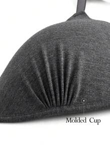 Ocili Soutien-gorge À Bretelles Autour Du Cou - Gris foncé - Voir 4