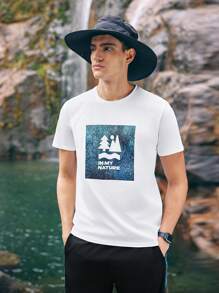 Gym Rark Camiseta De Manga Corta Casual Y Exterior De Verano Para Hombre Con Cuello Redondo Y Estampado De Letra - Blanco - Ver 7